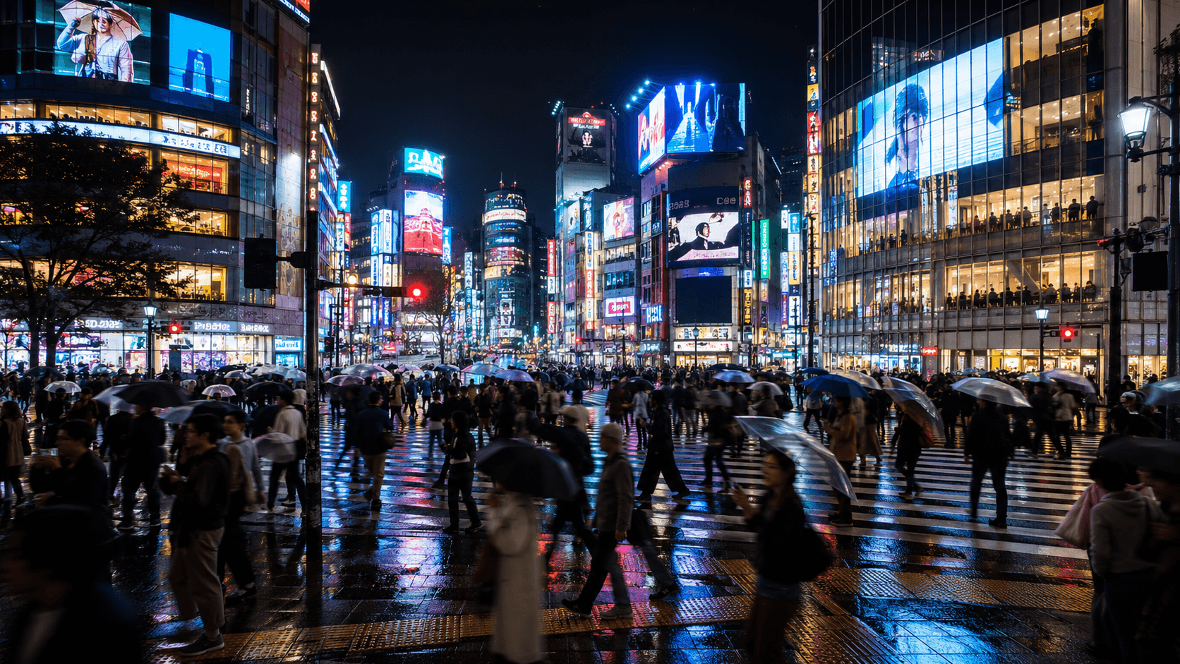 01 / 08 — Neon Crossroads