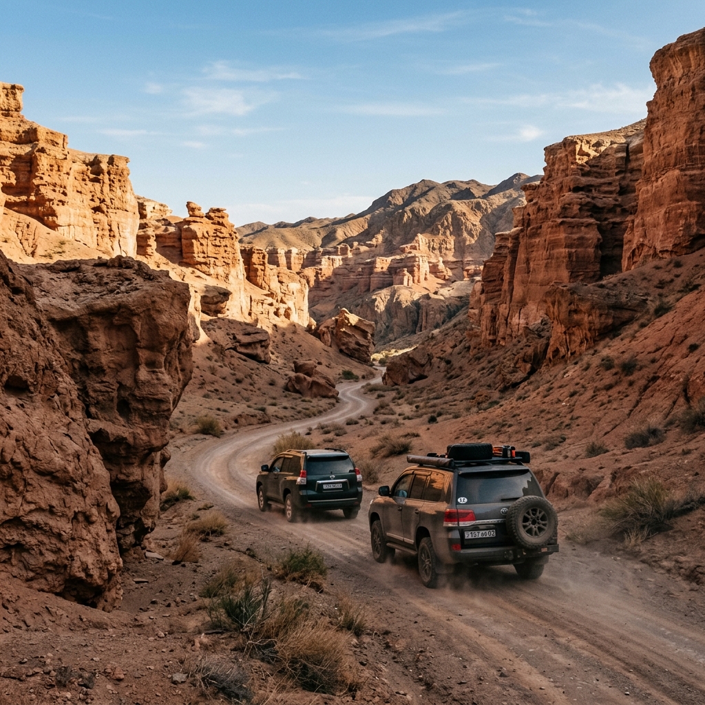 01 / 08 — The Canyon Road Begins
